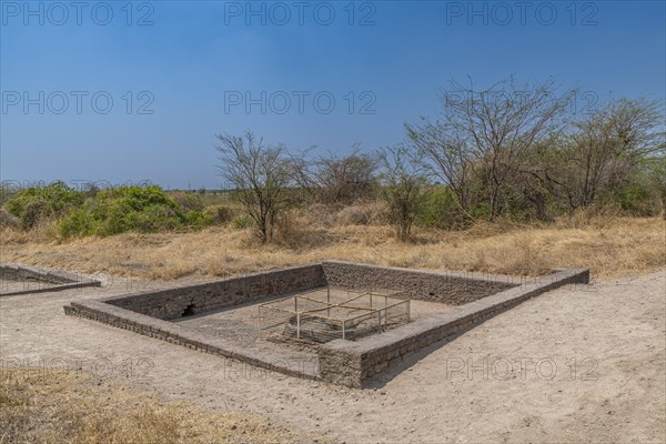 Lothal southernmost site of the ancient Indus Valley civilisation, Gujarat, India, Asia