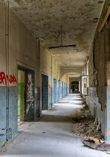 Lost Places, Heilstaetten Beelitz, Brandenburg, Germany, Europe