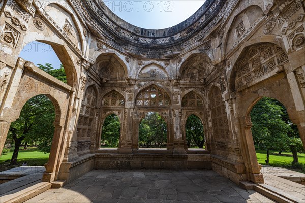 Jami mosque, Unesco site Champaner-Pavagadh Archaeological Park, Gujarat, India, Asia