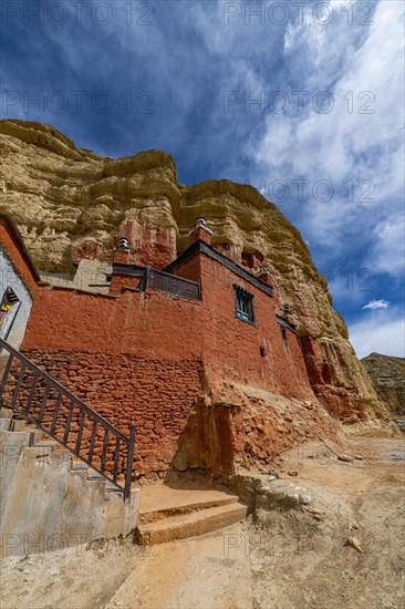 Garphu monastery, Garphu, Kingdom of Mustang, Nepal, Asia
