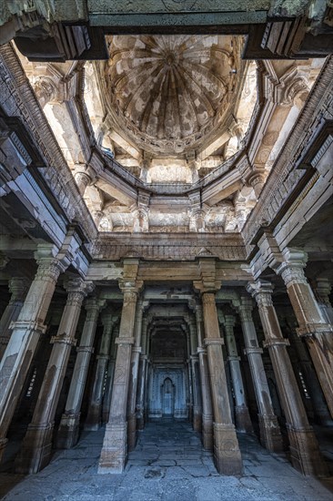 Jami mosque, Unesco site Champaner-Pavagadh Archaeological Park, Gujarat, India, Asia