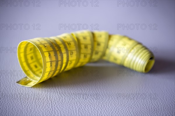 Yellow tape measure