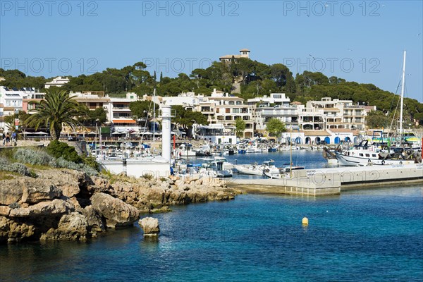 Harbour, Cala Rajada, Majorca, Balearic Islands, Spain, Europe