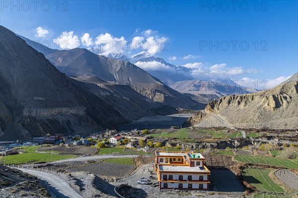 Nilgiri mountain, Jomsom, Nepal, Asia