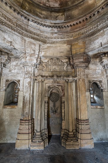 Dai Halima Vav Stepwell, Unesco site, Ahmedabad, Gujarat, India, Asia