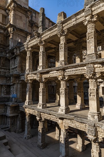 Unesco site, Rani Ki Vav, The Queen's Stepwell, Patan, Gujarat, India, Asia