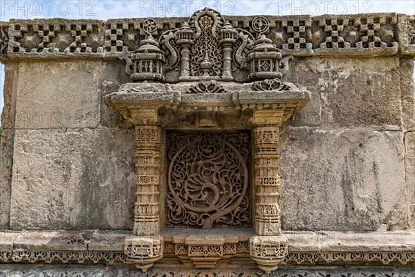 Adalaj Stepwell or Rudabai Stepwell, Adalaj, Gujarat, India, Asia