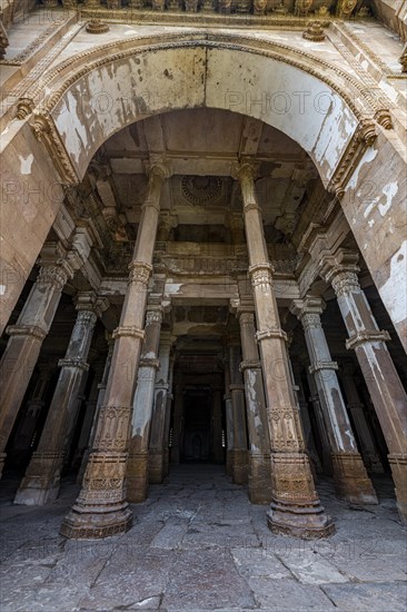 Jami mosque, Unesco site Champaner-Pavagadh Archaeological Park, Gujarat, India, Asia