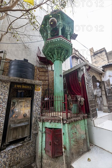 Old pidgeon feeding place, Unesco site, Ahmedabad, Gujarat, India, Asia