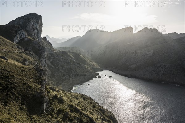 Sunset, Cape Formentor, Port de Pollenca, Serra de Tramuntana, Majorca, Majorca, Balearic Islands, Spain, Europe