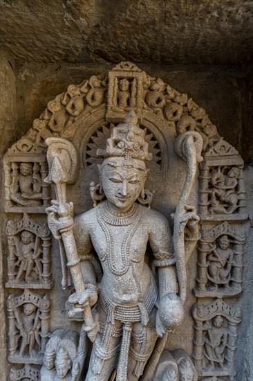 Unesco site, Rani Ki Vav, The Queen's Stepwell, Patan, Gujarat, India, Asia