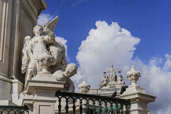 Dom Jose with the Arco da rua Augusta, equestrian monument, arch, triumphal arch, monument, old town, centre, historical, attraction, city view, city centre, city trip, travel, holiday, sight, landmark, building, history, city history, capital, Praca do Comercio, Lisbon, Portugal, Europe