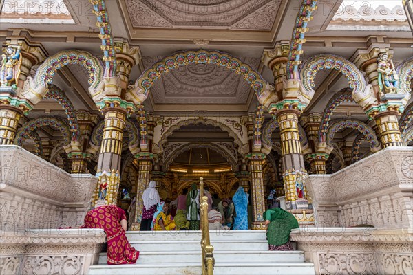 Shree Swaminarayan mandir Kalupur, Unesco site, Ahmedabad, Gujarat, India, Asia