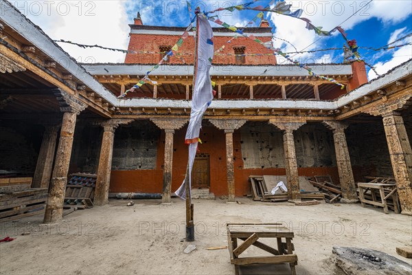 Lo-Manthang monastery, Kingdom of Mustang, Nepal, Asia