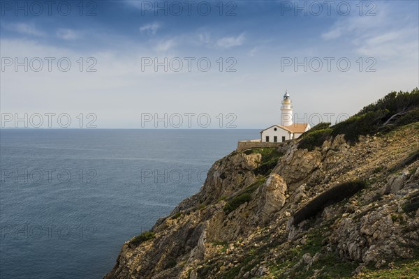 Lighthouse, Punta de Capdepera, Cala Ratjada, Majorca, Balearic Islands, Spain, Europe