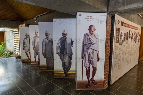 Gandhi Ashram Museum, Unesco site, Ahmedabad, Gujarat, India, Asia