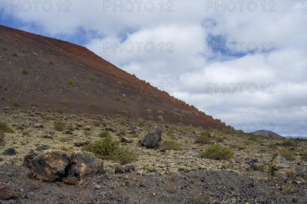 Caldera Colorada, Parque Natural de Los Volcanes, Masdache, Lanzarote, Canary Islands, Spain, Europe