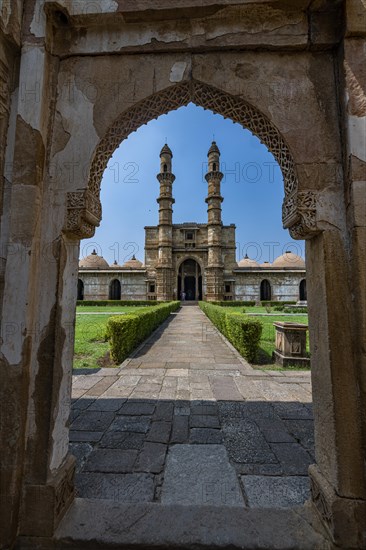 Jami mosque, Unesco site Champaner-Pavagadh Archaeological Park, Gujarat, India, Asia