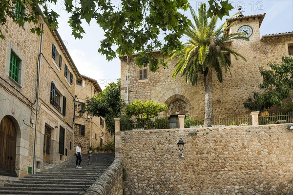 Fornalutx, Soller, Serra de Tramuntana, Majorca, Majorca, Balearic Islands, Spain, Europe