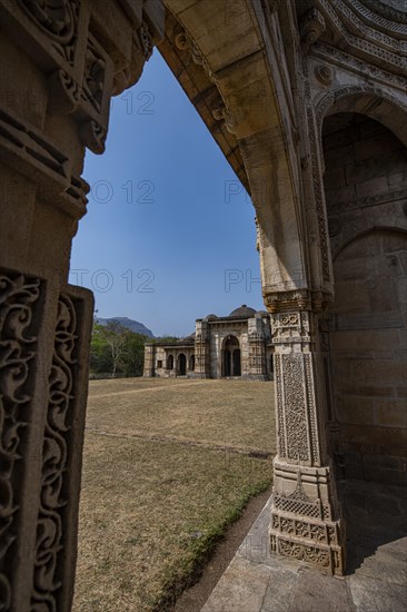 Nagina Mosque, Unesco site Champaner-Pavagadh Archaeological Park, Gujarat, India, Asia