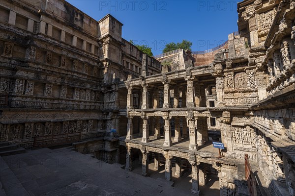 Unesco site, Rani Ki Vav, The Queen's Stepwell, Patan, Gujarat, India, Asia