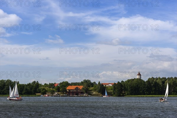 Mikolajki in the Masuria, sailboat, sailing, holiday, travel, holiday, Poland, Europe