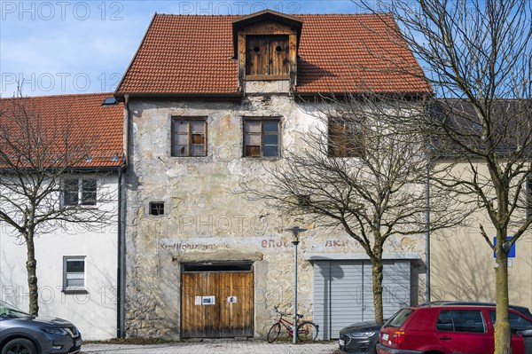 The Nonnenturm is part of a heritage-protected ensemble of buildings from the 14th century, Kempten, Allgaeu, Bavaria, Germany, Europe