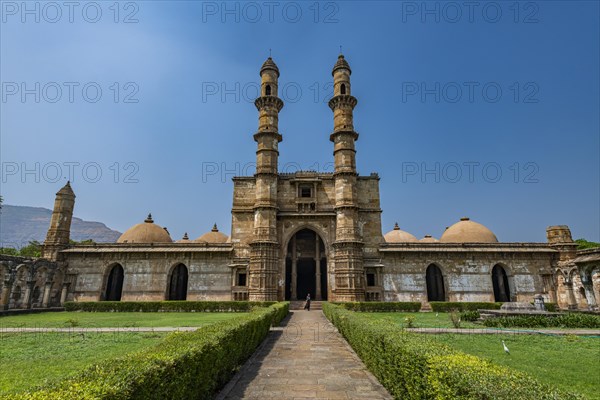 Jami mosque, Unesco site Champaner-Pavagadh Archaeological Park, Gujarat, India, Asia