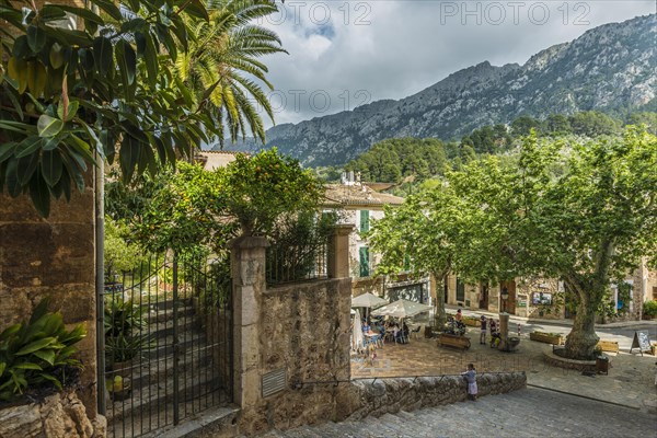 Fornalutx, Soller, Serra de Tramuntana, Majorca, Majorca, Balearic Islands, Spain, Europe