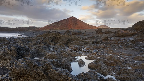 Bermeja Volcano, Lanzarote, Canary Islands, Spain, Europe