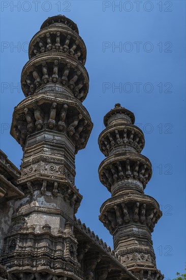 Sidi Bashir Masjid, The Shaking Minarets, Unesco site, Ahmedabad, Gujarat, India, Asia