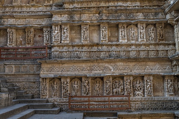 Unesco site, Rani Ki Vav, The Queen's Stepwell, Patan, Gujarat, India, Asia