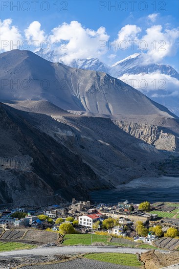 Nilgiri mountain, Jomsom, Nepal, Asia