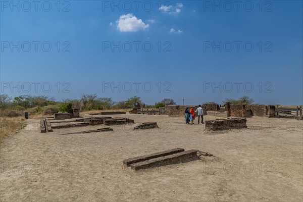 Lothal southernmost site of the ancient Indus Valley civilisation, Gujarat, India, Asia