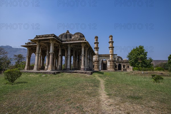 Kevada Mosque, Unesco site Champaner-Pavagadh Archaeological Park, Gujarat, India, Asia