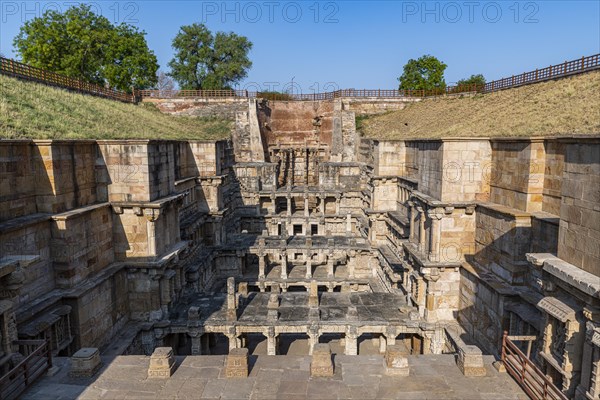 Unesco site, Rani Ki Vav, The Queen's Stepwell, Patan, Gujarat, India, Asia