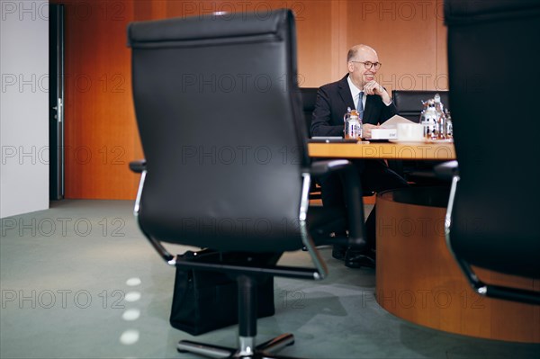 Niels Annen, Sts BMZ, recorded during a cabinet meeting at the Federal Chancellery in Berlin, 6 March 2024