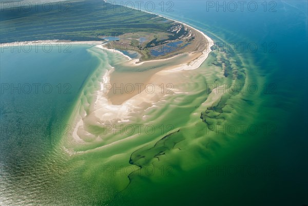 Darss, aerial, Darsser Ort, coast, Baltic Sea, sea, beach, nature, headland, peninsula, sediment deposit, Fischland-Darss-Zingst Fischland, Mecklenburg-Western Pomerania