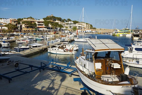 Harbour, Cala Rajada, Majorca, Balearic Islands, Spain, Europe