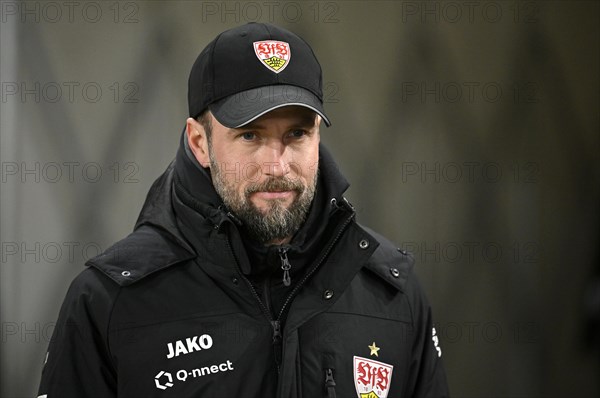 Coach Sebastian Hoeness VfB Stuttgart, Portrait, MHPArena, MHP Arena Stuttgart, Baden-Wuerttemberg, Germany, Europe