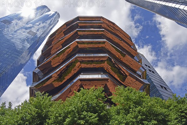 The Vessel, Hudson Yards, Chelsea neighbourhood, West Manhattan, New York City, New York, USA, North America