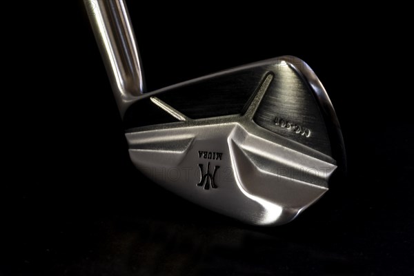 Golf Club Miura MC 501 Iron on Black Background in Switzerland