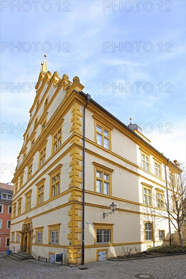 Renaissance castle built in 1580, Marktbreit, Lower Franconia, Franconia, Bavaria, Germany, Europe