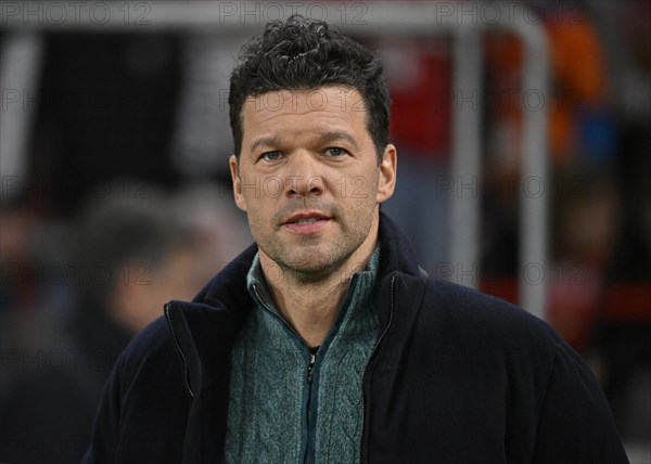 DAZN TV expert Michael Ballack, Portrait, MHPArena, MHP Arena Stuttgart, Baden-Wuerttemberg, Germany, Europe