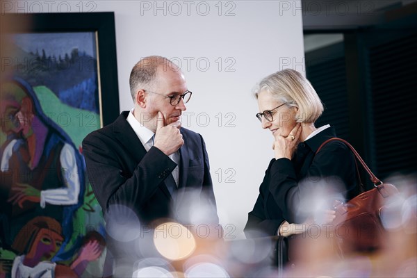 Niels Annen, Sts BMZ, recorded during a cabinet meeting at the Federal Chancellery in Berlin, 6 March 2024