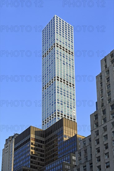 Residential tower 432 Park Avenue, New York, Midtown Manhattan, New York City, New York, USA, North America