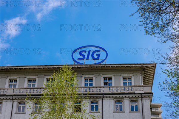 SIG (Swiss Industrial Company) Industry Building in Neuhausen in Schaffhausen, Switzerland, Europe