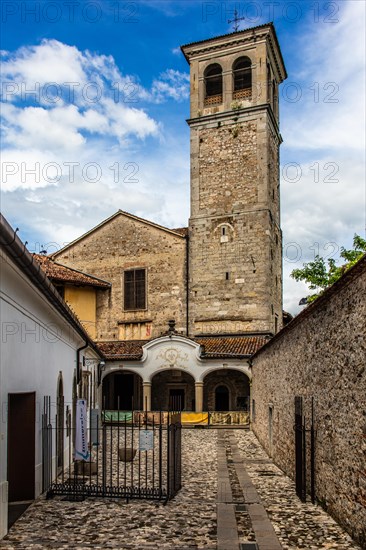 Monastery of Santa Maria in Valle, Tempietto longobardo, 8th century, Cividale del Friuli, town with historical treasures, UNESCO World Heritage Site, Friuli, Italy, Cividale del Friuli, Friuli, Italy, Europe