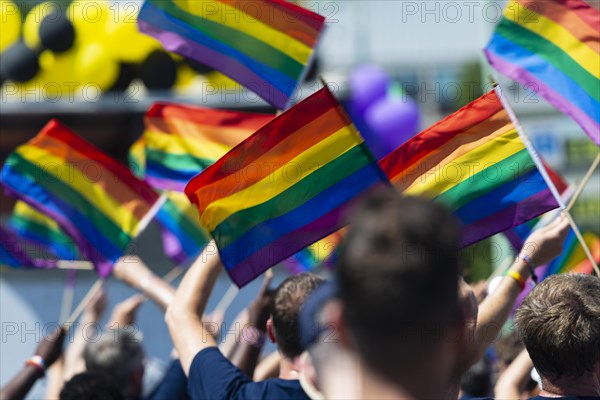 Christopher Street Day, Cologne, North Rhine-Westphalia, Germany, Europe