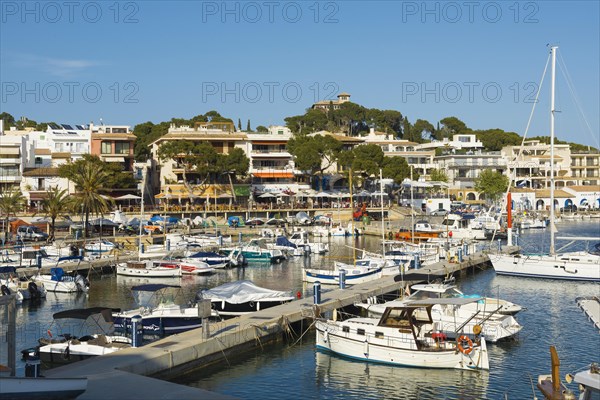 Harbour, Cala Rajada, Majorca, Balearic Islands, Spain, Europe